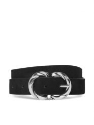 ONLY Pasek Damski 15312130 Czarny. Czarne paski ONLY, bez wzorów, ze skóry. Za 79.99 zł.