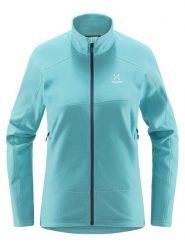 Haglöfs Polar Buteo 605074 Turkusowy Active Fit. Niebieskie bluzy z polaru Haglöfs, m, bez wzorów, z polaru. Za 249.99 zł.