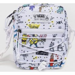 Vans saszetka kolor biały. Białe nerki i saszetki Vans, bez wzorów, bez dodatków. W wyprzedaży za 124.99 zł.