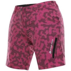 Krótkie Spodenki Damskie Alpine Pro Trenta 3 - Lekki i Oddychający Styl. Zielone szorty Alpine Pro, bez wzorów, z elastanu, sportowe. Za 149.99 zł.