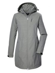 Killtec Parka softshellowa "KOS 57" w kolorze zielonym rozmiar: 36. Zielone płaszcze Killtec, m, bez wzorów, sportowe, bez kaptura. Za 198.56 zł.