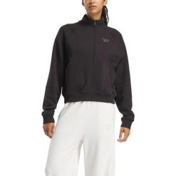 Kurtka REEBOK 161725 Czarny. Czarne kurtki Reebok, bez wzorów, z tkaniny, bez kaptura. Za 273.99 zł.