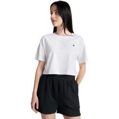 Koszulka Converse Sporty Boxy T-Shirt, Kobiety. Białe t-shirty Converse, xs, bez wzorów, z bawełny, sportowe, bez kołnierzyka, bez ramiączek. Za 290.00 zł.