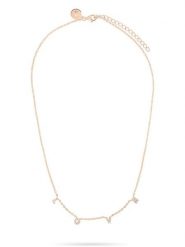 Tamaris Naszyjnik z cyrkoniami - dł. 45 cm rozmiar: onesize. Naszyjniki Tamaris, z materiału, z cyrkonią, srebrne. Za 130.99 zł.