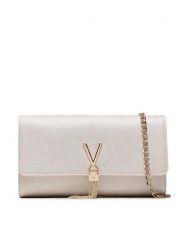Valentino Torebka Divina Sa VBS1IJ01 Złoty. Żółte kopertówki Valentino, bez wzorów, ze skóry, wizytowe, bez dodatków. Za 239.99 zł.