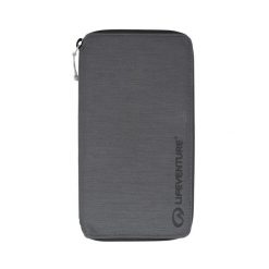 Portfel podróżny Lifeventure Recycled RFiD Travel Wallet - grey. Szare portfele Lifeventure, bez wzorów. Za 146.99 zł.
