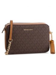 MICHAEL Michael Kors Torebka Crossbodies 32F8GF5M2B Bordowy. Brązowe torebki klasyczne MICHAEL Michael Kors, bez wzorów, ze skóry, bez dodatków. Za 739.99 zł.