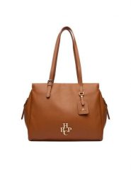 Beverly Hills Polo Club Torebka CEO-BHPC-C-002-09 Brązowy. Brązowe shopper bag Beverly Hills Polo Club, bez wzorów, z materiału, bez dodatków. Za 229.99 zł.