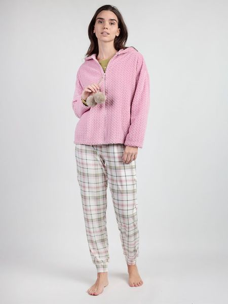 Admas Kurtka polarowa "Smile everyday" w kolorze jasnoróżowym rozmiar: XL. Różowe kurtki admas, xl, bez wzorów, z polaru, bez kaptura. Za 117.99 zł.