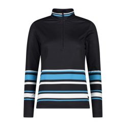 Golf damska narciarska CMP 31L0826. Niebieskie swetry CMP, l, bez wzorów, z materiału, sportowe, bez ramiączek. Za 184.99 zł.
