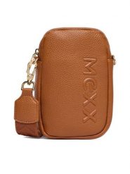 MEXX Torebka C-MEXX-L-001-08 Brązowy. Brązowe listonoszki Mexx, bez wzorów, z materiału, bez dodatków. Za 99.99 zł.