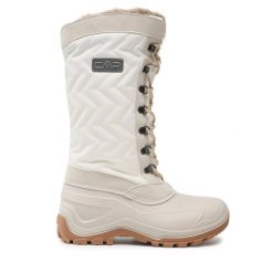 Śniegowce CMP. Białe śniegowce CMP, bez wzorów, bez zapięcia. Za 449.99 zł.