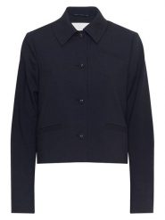 MOSS COPENHAGEN Kurtka koszulowa "Wilder" w kolorze granatowym rozmiar: M. Niebieskie kurtki Moss Copenhagen, m, bez wzorów, bez kaptura. Za 306.01 zł.