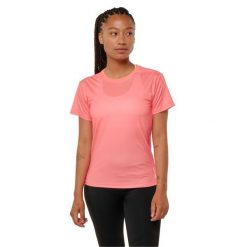 Chłodząca koszulka sportowa damska anti-UV UPF50+. Brązowe t-shirty sportowe G-HEAT, m, bez wzorów, z materiału, bez ramiączek, do biegania. Za 235.00 zł.