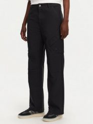 Nike Spodnie materiałowe FV7098 Czarny Regular Fit. Czarne spodnie materiałowe Nike, bez wzorów, z bawełny. Za 489.99 zł.
