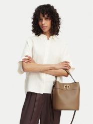 Furla Torebka Amelia M Bucket WB01953 HSF000 CN 4489S Brązowy. Brązowe torebki klasyczne Furla, bez wzorów, ze skóry, bez dodatków. Za 1,619.00 zł.