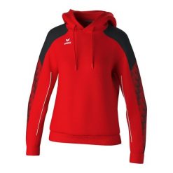 Bluza damska z kapturem Erima Evo Star. Czarne bluzy Erima, na zimę, bez wzorów, z materiału, retro, bez ramiączek, z kapturem. Za 242.50 zł.