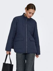 JDY Kurtka pikowana "Raya" w kolorze granatowym rozmiar: M. Niebieskie kurtki JDY, m, bez wzorów, bez kaptura. Za 164.02 zł.