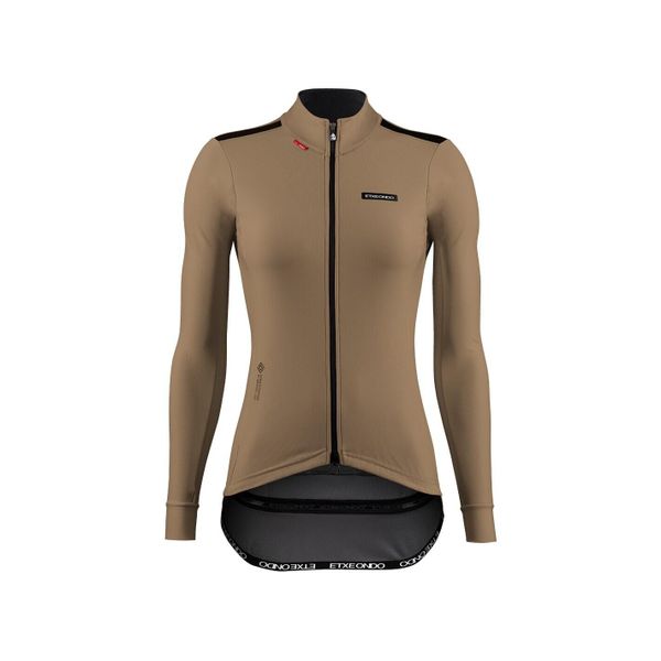 Kurtka damska Etxeondo Dena Gore-Tex WindStopper. Brązowe kurtki do biegania ETXEONDO, s, bez wzorów, z gore-texu, bez kaptura, rowerowe, gore-tex. Za 975.00 zł.