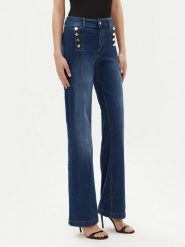 Fracomina Jeansy FR25SV2013D46093 Granatowy Regular Fit. Niebieskie jeansy Fracomina, bez wzorów, z bawełny. Za 399.99 zł.