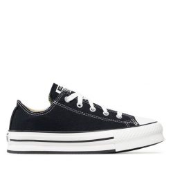 Trampki Converse. Czarne trampki Converse, bez wzorów, retro, bez zapięcia. Za 219.99 zł.