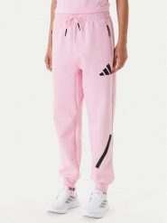 Adidas Spodnie dresowe Z.N.E. JC5405 Różowy Regular Fit. Czerwone spodnie dresowe adidas, bez wzorów, z bawełny. Za 399.99 zł.