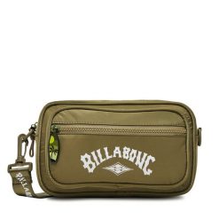 Torebka Billabong. Zielone listonoszki Billabong, bez wzorów, bez dodatków. Za 119.99 zł.