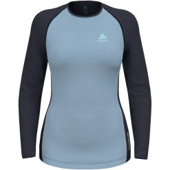 Koszulka termoaktywna z długim rękawem damska Odlo NATURAL PERFORMANCE. Bielizna termoaktywna damska ODLO, m, bez wzorów, bez ramiączek. Za 359.99 zł.