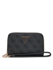Guess Duży Portfel Damski SWSG85 00164 Czarny. Czarne portfele Guess, z aplikacjami, ze skóry. Za 239.99 zł.