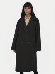 ONLY Płaszcz przejściowy Wembley 15307697 Szary Oversize. Szare płaszcze ONLY, bez wzorów, z syntetyku, bez kaptura. Za 189.99 zł.