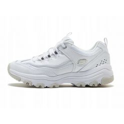Buty damskie SKECHERS ICONIC 88888281-WSL sneakersy białe sportowe 39,5. Białe buty sportowe lifestyle Skechers, bez wzorów, sportowe, bez zapięcia, skechers sport. Za 215.00 zł.