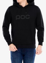 Bluza z kapturem POC Hood. Czarne bluzy POC, s, z aplikacjami, z bawełny, bez ramiączek, z kapturem. Za 413.10 zł.