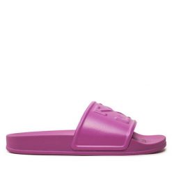 Klapki Off-White. Czerwone klapki OFF-WHITE, bez wzorów, bez obcasa, bez zapięcia. Za 879.99 zł.