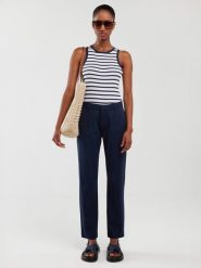 BIG STAR Spodnie chino w kolorze granatowym rozmiar: W28/L32. Niebieskie chinosy BIG STAR, l, bez wzorów, retro. Za 107.99 zł.