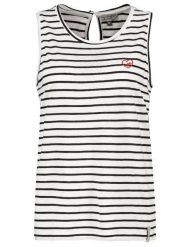 Eight2Nine Top w kolorze czarno-białym rozmiar: L. Białe topy Eight2Nine, l, bez wzorów, z bawełny, bez kołnierzyka, bez ramiączek. Za 52.30 zł.