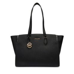 Torebka MICHAEL Michael Kors. Czarne shopper bag MICHAEL Michael Kors, bez wzorów, bez dodatków. Za 1,299.00 zł.