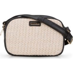 Torebka crossbody pudełkowa z plecionką. Brązowe listonoszki Wittchen, bez wzorów, z poliesteru, eleganckie, na ramię, małe, bez dodatków. W wyprzedaży za 229.90 zł.