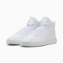 Buty sportowe unisex Puma CAVEN MID SD EMB białe 40179901 r 48.5. Białe buty treningowe Puma, bez wzorów, z gumy, bez zapięcia. Za 212.86 zł.