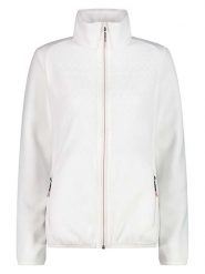 CMP Kurtka polarowa w kolorze białym rozmiar: 40. Białe kurtki CMP, bez wzorów, z materiału, bez kaptura. Za 200.13 zł.