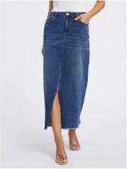 Orsay Spódnica w kolorze granatowym rozmiar: 40. Niebieskie spódnice Orsay, na co dzień, bez wzorów, klasyczne, midi, proste. Za 86.99 zł.