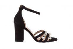 Sandały Bayla-065 1339788 Czarny, Skóra naturalna - 38. Czarne sandały Bayla, bez wzorów, ze skóry, biznesowe, bez obcasa, bez zapięcia. W wyprzedaży za 89.10 zł.