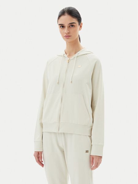 EA7 Emporio Armani Bluza 7W000078 AF13135 U1112 Beżowy Regular Fit. Brązowe bluzy EA7 Emporio Armani, m, bez wzorów, z bawełny, bez ramiączek, bez kaptura. Za 279.99 zł.