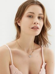 Guess Naszyjnik JUBN05 052JW Złoty. Żółte naszyjniki Guess, z tworzywa sztucznego, metalowe. Za 179.99 zł.