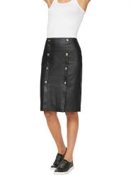 Heine Spódnica w kolorze czarnym rozmiar: 38. Czarne spódnice Heine, na co dzień, bez wzorów, midi, proste. Za 56.93 zł.