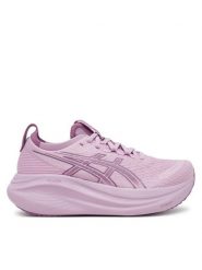 Asics Buty do biegania Gel-Nimbus 27 1012B753 Czerwony. Czerwone buty do biegania ASICS, bez wzorów, z materiału, bez zapięcia, do biegania. Za 899.99 zł.