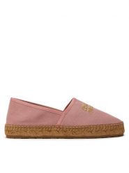 LOVE MOSCHINO Espadryle JA10572G0IJP5609 Różowy. Czerwone espadryle Love Moschino, bez wzorów, z materiału, bez obcasa. Za 549.99 zł.