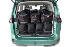 Torby Do Bagażnika Vw Id. Buzz Ev 2022+ 13Szt Kjust. Czarne torby podróżne KJUST, bez wzorów, z kauczuku. Za 3,907.00 zł.