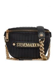 Steve Madden Torebka Bmixy SM13001127-B-G Czarny. Czarne listonoszki Steve Madden, bez wzorów, ze skóry, bez dodatków. Za 419.99 zł.