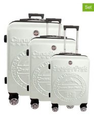 Canadian Peak 3-częściowy zestaw "Stanislaeak" w kolorze białym rozmiar: onesize. Białe walizki Canadian Peak. Za 404.99 zł.