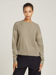 G-Star Sweter w kolorze beżowym rozmiar: L. Brązowe swetry G-Star, l, bez wzorów, z bawełny, retro, bez ramiączek. Za 196.45 zł.